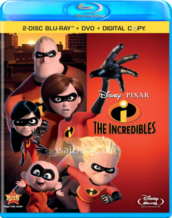 The Incredibles (2004) - Tamil Movie Poster