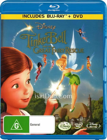 Tinker Bell and the Great Fairy Rescue (2010) (English) - Tamil Movie Poster