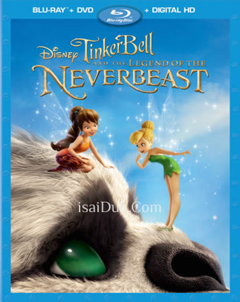 Tinker Bell and the Legend of the NeverBeast (2014) (English) - Tamil Movie Poster