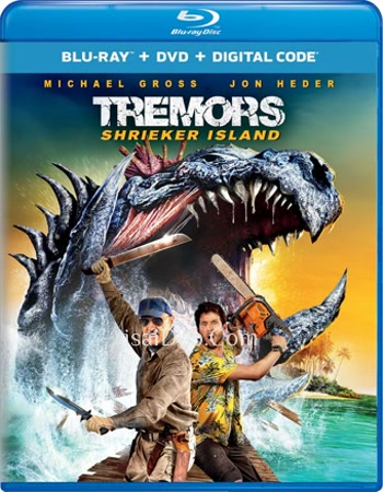 Tremors Shrieker Island (2020) - Tamil Movie Poster