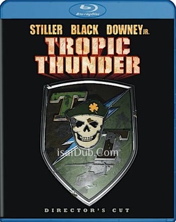Tropic Thunder (2008) (English) - Tamil Movie Poster